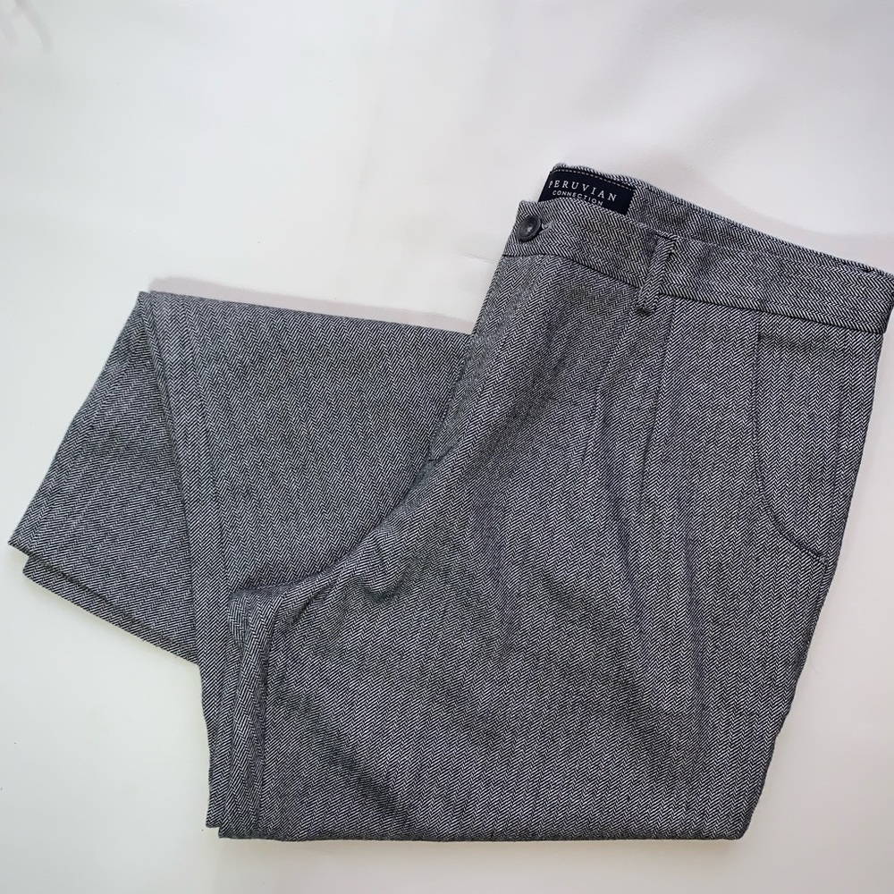 Peruvian Connection Gray Work Pants - image 7